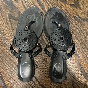 Jack Rogers Georgica Jelly Flip Flop womens Sandals Size 10